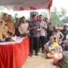 Ribuan Massa 3 Kecamatan di Langkat Ikuti Zoom Kemensos, Bahas Percepatan Bantuan Banjir