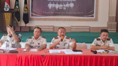 Evaluasi Kinerja dan Disiplin, Kalapas Panyabungan Minta Pegawai Pegang Teguh SOP