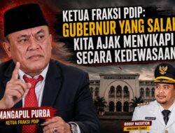 Ketua Fraksi PDIP: Yang Salah Gubernur, Kita Ajak Menyikapi Secara Dewasa
