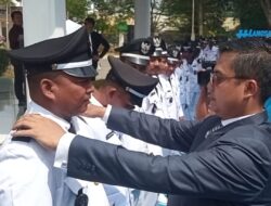 Wali Kota Langsa Jeffry Sentana Lantik 47 Geuchik