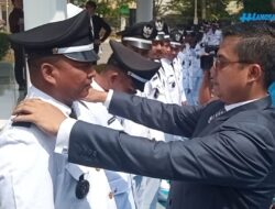 Wali Kota Langsa Jeffry Sentana Lantik 47 Geuchik