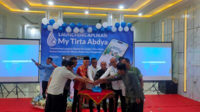 Aplikasi My Tirta Abdya Resmi Dilaunching, Bupati Safaruddin: Ini Perdana di Aceh