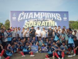 Gilas Young Warriors Aceh Timur 1-0 di Laga Final, Persada Abdya Juara Piala Soeratin U-17