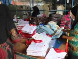 Tahun Ajaran Baru, Konveksi Dian Jaya Banjir Orderan Seragam