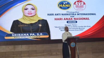 Peringatan HANI 2026, Ketua DPRD Langkat Beri Pesan kepada Pelajar Soal Narkotika