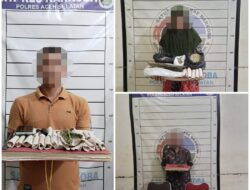 Satresnarkoba Polres Aceh Selatan Bongkar Jaringan Peredaran Ganja, Tiga Ditangkap dan Barbut Disita