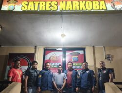 Satresnarkoba Polres Labuhanbatu Tangkap Tahanan Narkoba Melarikan Diri di Riau