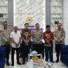 Jalin Sinergitas, Kapolres Langkat AKBP Hannry Silaturahmi dengan Ricky Anthony