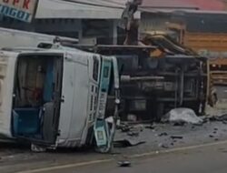 4 Orang Dilaporkan Tewas dalam Tabarakan Beruntun di Sibolangit