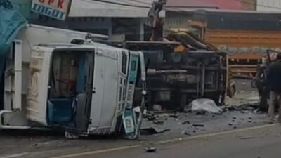 4 Orang Dilaporkan Tewas dalam Tabarakan Beruntun di Sibolangit