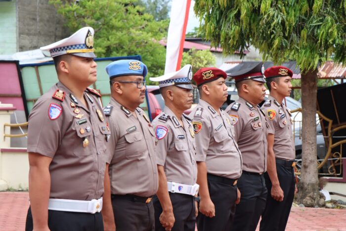 48 Personel Polres Aceh Selatan Resmi Naik Pangkat